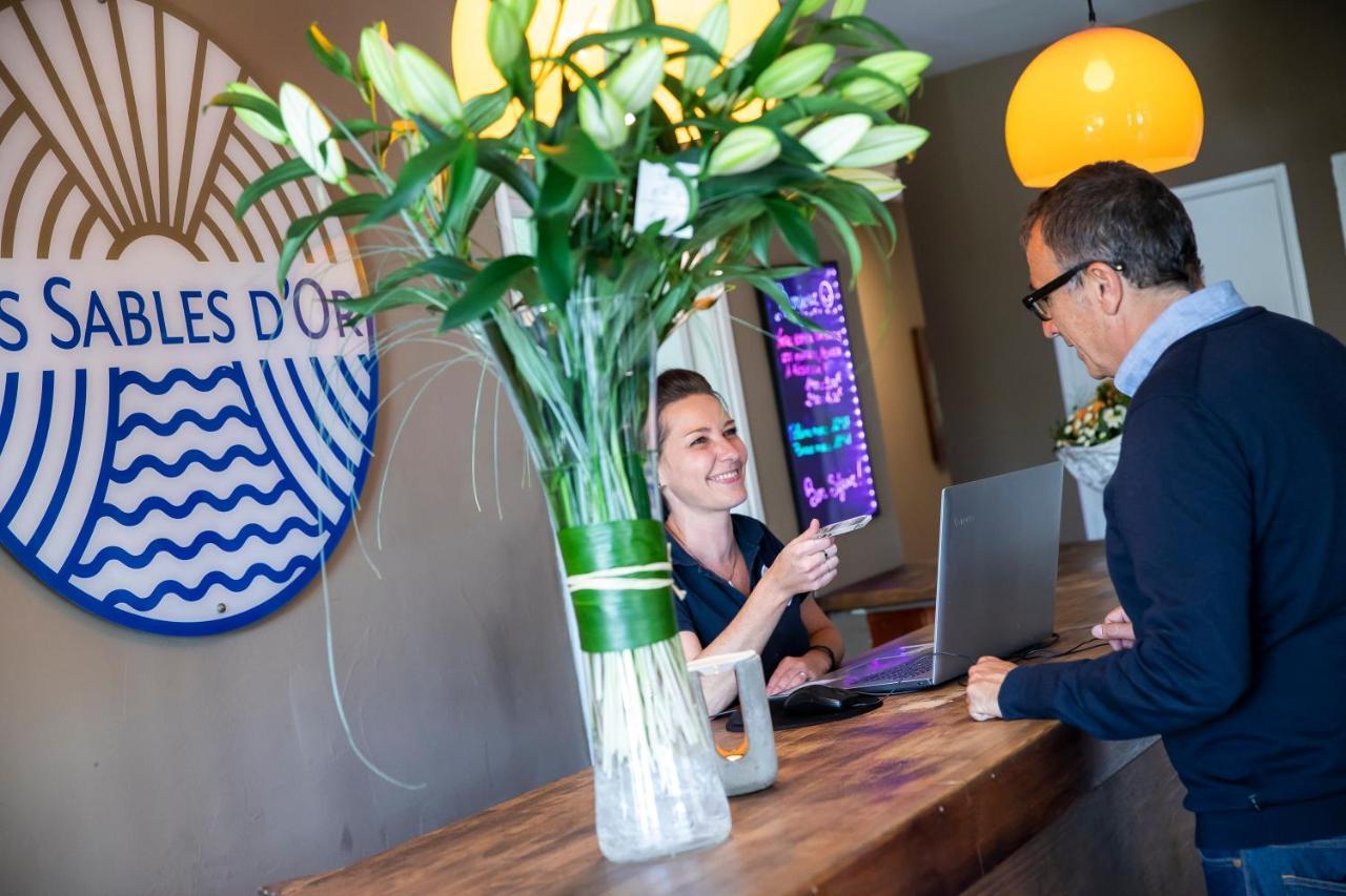 Logis Hotel Les Sables D'Or - Institut De Beaute Stella-Plage Luaran gambar